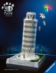 Puzzle 3D Iconics Krzywa Wieża w Pizie