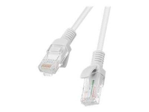 LANBERG PCU6-20CC-0150-S Lanberg Patchcord RJ45, kat. 6, UTP, 1,5m, szary, op. zbiorcze 10 szt