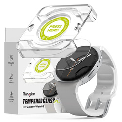 Szkło hartowane Ringke Tempered Glass Pro 2-pack na Samsung Galaxy Watch 8 40 mm - przezroczyste