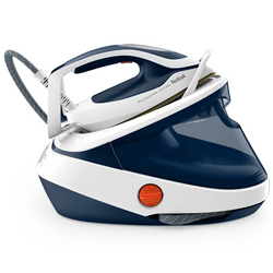 TEFAL | Steam Station Pro Express | GV9712E0 | 3000 W | 1.2 L | 7.7 bar | Auto power off | Vertical steam function | Calc-clean function | White/Blue