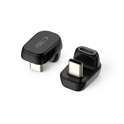 Adapter kątowy Tech-Protect Ultraboost AA04 USB-C - czarny