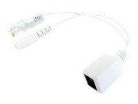 MIKROTIK RBPOE FastEth PoE adapter with shielded connectors supports 10-28V PoE