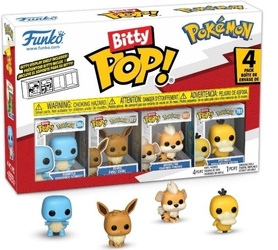 Figurka Funko POP Pokemon: Squirtle 4-pak mix