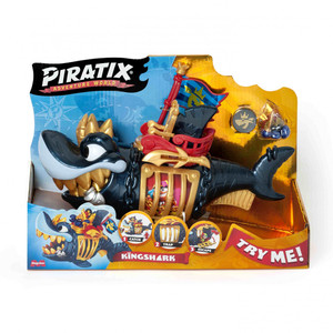 Piratix Playset King Shark Golden Teeth
