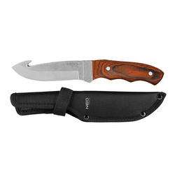 Neo Tools Nóż survivalowy, nerezová ocel, 240mm, 130mm, 63-116, otwieracz do butelek, nylonowe etui