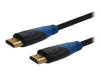 SAVIO SAVKABELCL-48 SAVIO CL-48 Kabel HDMI v1.4 Ethernet 3D Dolby TrueHD 24k Gold Nylon 2,0m