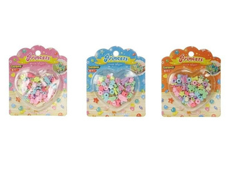 Zestaw koralików do nawlekania z linką MIX