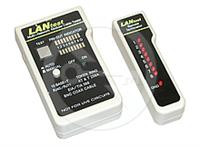 Tester kabli RJ45, BNC, RJ12, RJ11