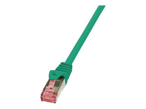 LOGILINK CQ2025S LOGILINK Patchcord Cat.6 S/FTP PIMF PrimeLine 0,5m, zielony