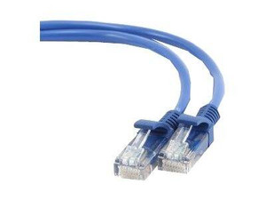 GEMBIRD patchcord RJ45 osłonka zalewana kat 5e UTP 0.25m niebieski