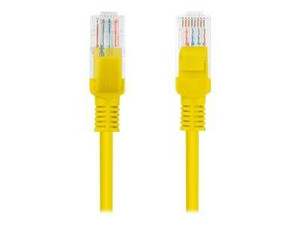 LANBERG PCU5-10CC-1000-Y Lanberg Patchcord RJ45, kat. 5e, UTP, 10m, żółty