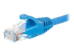 NETRACK BZPAT26B Netrack patchcord RJ45, osłonka zalewana, kat. 6 UTP, 2m niebieski