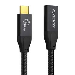 Orico Kabel USB-C (M-F) 3.2 20Gbps, 4K, 100W, 1m
