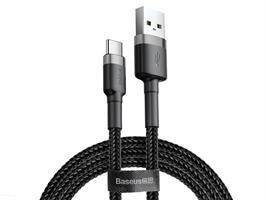 BASEUS Kabel USB Type C 0,5m (CATKLF-AG1) Gray+Black