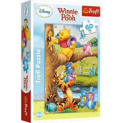 Puzzle 60 Małe co nieco Kubuś Puchatek 17264