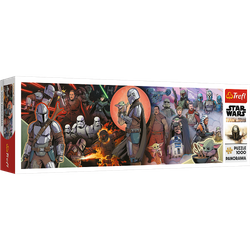 Puzzle 1000 pnoramiczne Przygody Mandaloriana Lucasfilm Star Wars The Mandalorian 29052