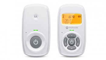 Motorola | Audio Baby Monitor | AM24 | 1.5” LCD black and white display with orange backlight; 1.5” LCD black and white display with orange backlight;