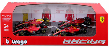 Bburago Model 1:43 Ferrari Racing 4 pack 18-36848