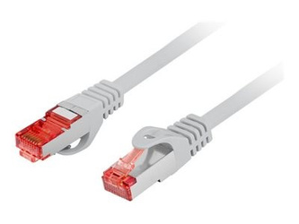 LANBERG Patchcord CAT.6 S/FTP LSZH CU 15m grey Fluke Passed