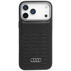 Etui Audi GT Synthetic Leather MagSafe do iPhone 17 Pro Max - czarne