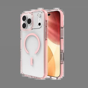 Etui ZAGG Santa Cruz Snap MagSafe na iPhone 17 Pro Max - różowe