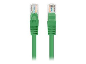 LANBERG Patchcord Cat.6 UTP 3m green 10-pack