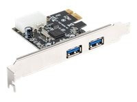 LANBERG PCE-US3-002 Lanberg PCI Express->USB 3.1 GEN1 2-PORT + śledź Low profile