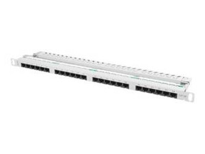 LANBERG PPU5-0024-S Lanberg Patch Panel 24 port 0.5U, kat. 5e, szary
