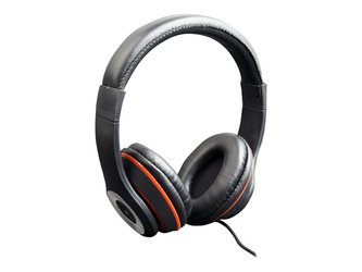 GEMBIRD MHS-LAX-B Gembird słuchawki z mikrofonem LOS ANGELES, MiniJack 4PIN czarne