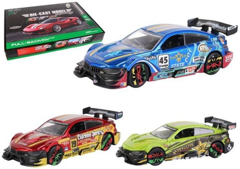 Samochód metalowy 1:36 napęd Super Sport No.2 mix