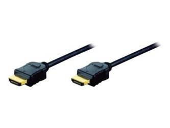ASM AK-330107-100-S ASSMANN Kabel HDMI 1.4 HighSpeed z Ethernetem Typ HDMI A/HDMI A M/M czarny 10m