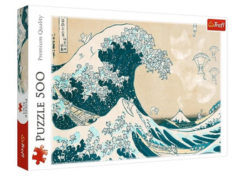 Puzzle 500 Wielka kocia fala TREFL