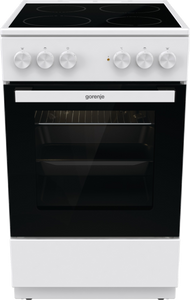 Gorenje Cooker | GEC5A21WG-B | Hob type Electric | Oven type Electric | White | Width 50 cm | Grilling | Depth 59.4 cm | 68 L
