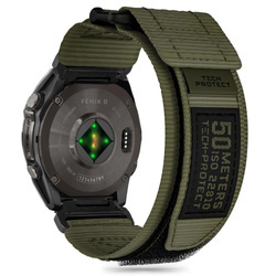 Pasek Tech-Protect Scout Pro Garmin Fenix 5 / 6 / 6 Pro / 7 / 8 (47 MM) - zielony