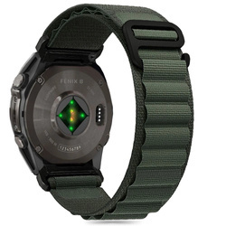 Pasek Tech-Protect Nylon Pro na Garmin Fenix 5 / 6 / 6 Pro / 7 / 8 (47 MM) - zielony