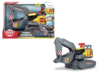 Koparka Volvo Dickie światła i dźwięk 30 cm