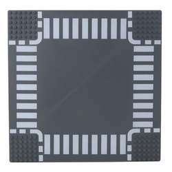 Płyta konstrukcyjna do klocków Skrzyżowanie 26x26