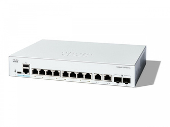 CISCO Catalyst 1300 8-port GE Ext PS 2x1G Combo