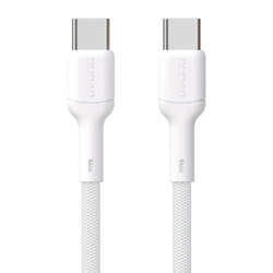 Kabel Dudao L9C 65W USB-C - USB-C 2m - biały