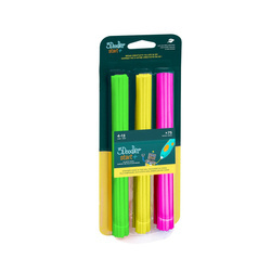 Filament 3Doodler Start, Eko, 2.5mm, 75 sztuk, Neon Glow