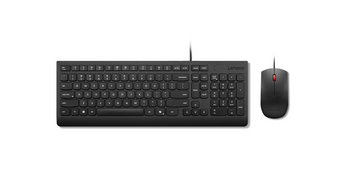 Lenovo Combo Keyboard and Mouse | Essential | Keyboard | Wired | Lithuanian | Black