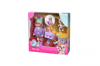 Lalka EL Evi 12cm misiowy rower