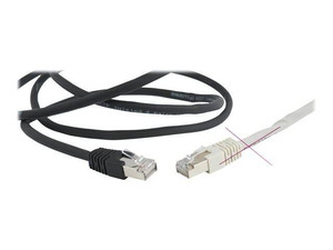 GEMBIRD PP6A-LSZHCU-BK-2M Gembird patchcord RJ45, kat. 6A, SFTP, LSZH, 2m, czarny