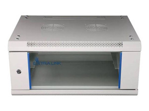 EXTRALINK 4U 600X450 wisząca szafa rack szara