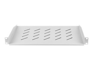 LANBERG AK-1008-S Lanberg półka do szaf 19 450/600//800mm (1U, 483x315mm, udźwig do 20kg) szara
