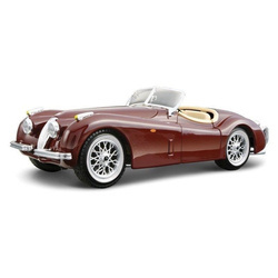 Jaguar XK 120 Roadster dark green 1:24 BBURAGO