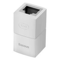 Złączka sieciowa łącznik kabli Ethernet RJ-45 Baseus AirJoy Series 10 szt. - biała