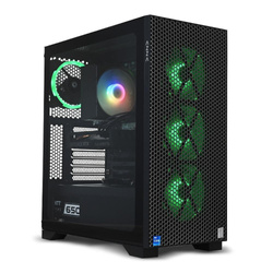 Komputer HIRO Gamer AMD Ryzen 7 8700F, RX 9600XT 16GB, 32GB RAM, 1TB SSD, WIFI, W11H