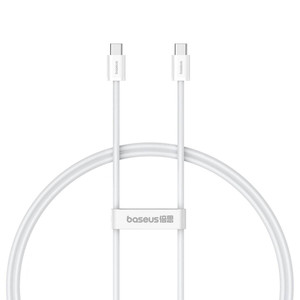 Kabel Baseus Superior Series ll USB-C - USB-C 30W 480Mb/s 1m - biały