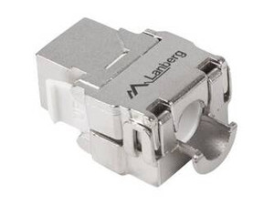 LANBERG KSF6-2000 Lanberg Moduł Keystone Gniazdo Beznarzędziowy RJ45->LSA 180deg FTP Kat.6